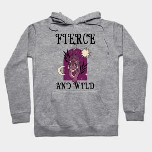 Fierce and Wild Tiger Hoodie